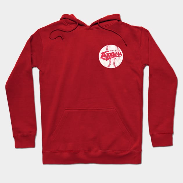 DEFUNCT - Salt Lake Trappers (small logo) Hoodie by LocalZonly